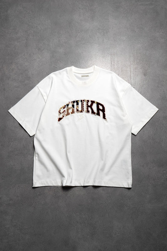 Sabr Extreme Oversize Ekru Erkek Tişört