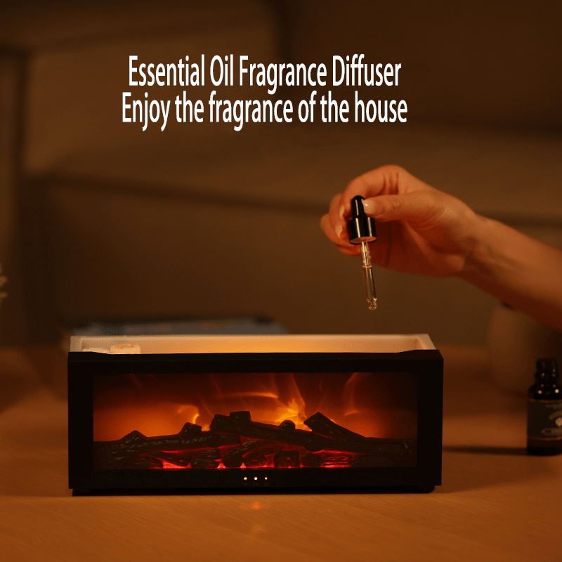 1pc, Electric Fireplace Humidifier