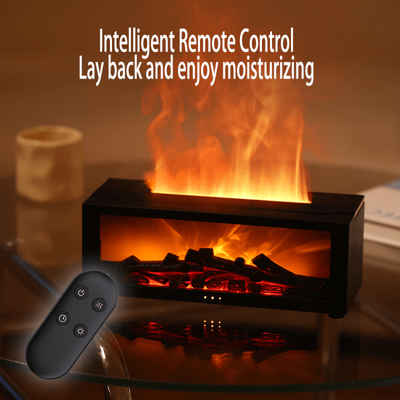 1pc, Electric Fireplace Humidifier