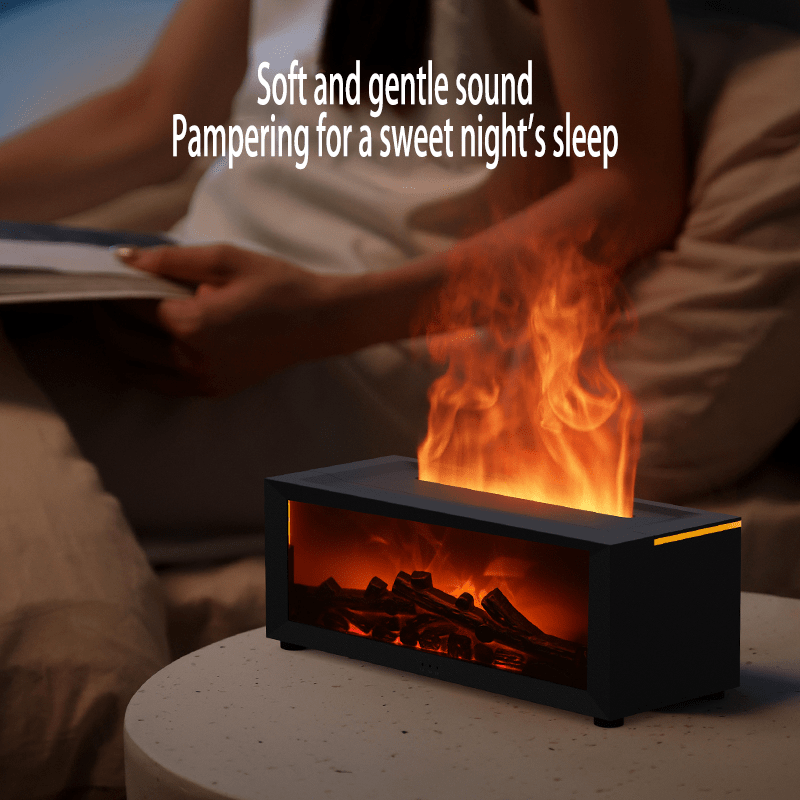 1pc, Electric Fireplace Humidifier