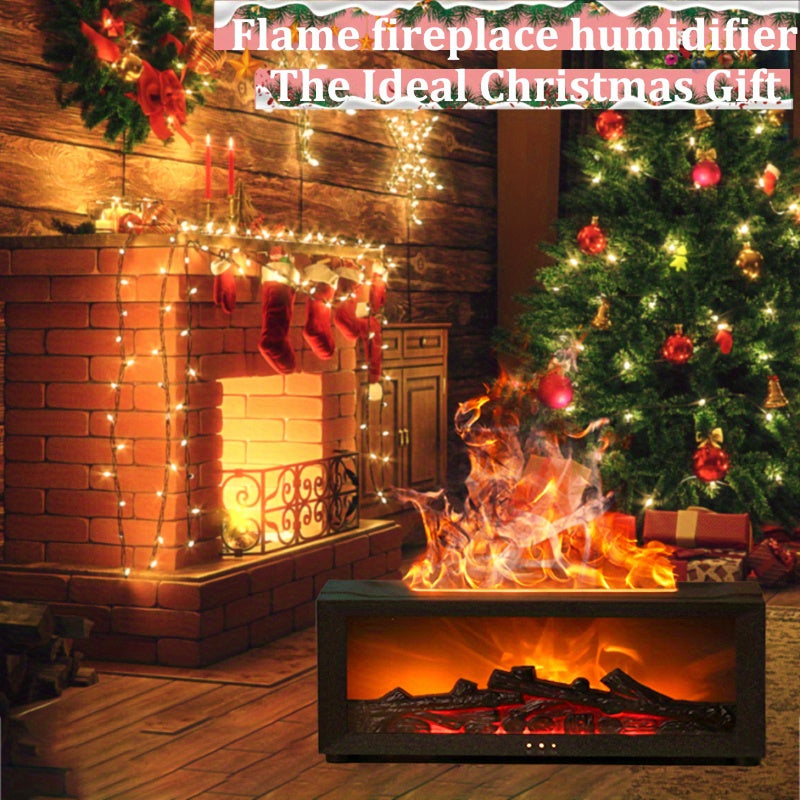 1pc, Electric Fireplace Humidifier