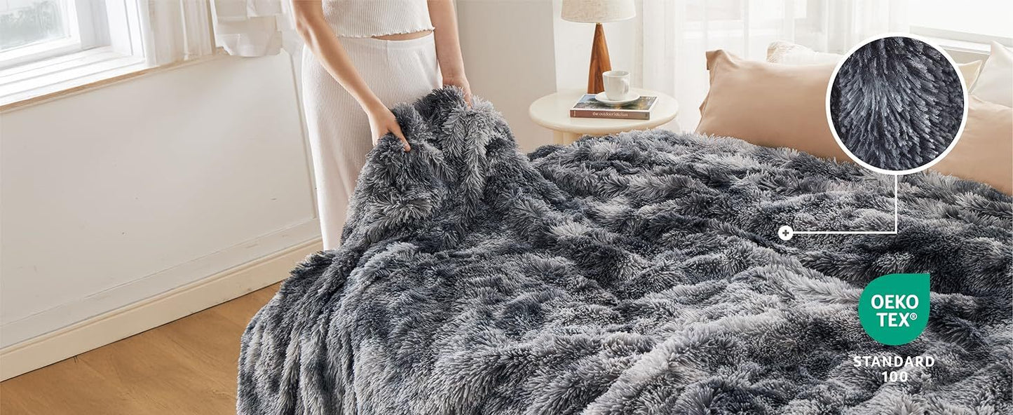 Cozy Bedsure Sherpa Fleece Blanket