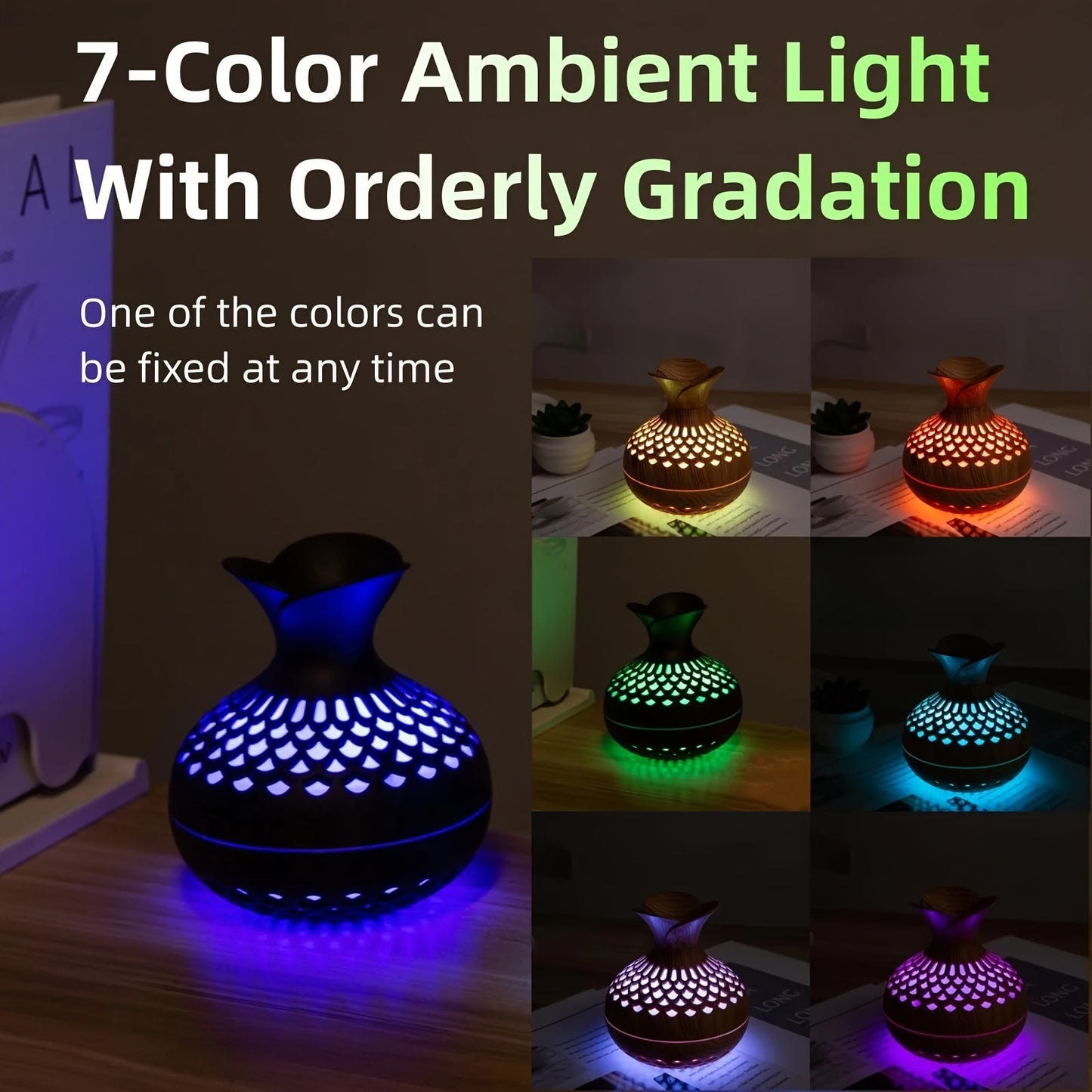 7-color Humidifier Aromatherapy Machine