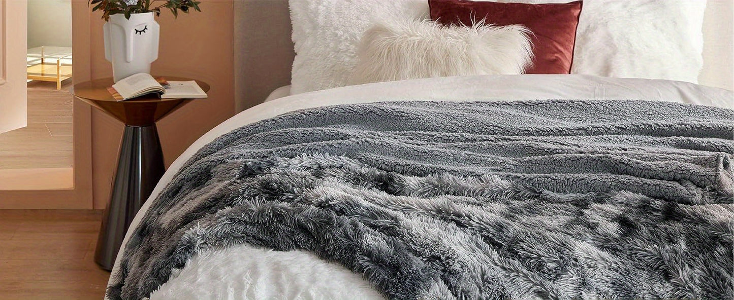 Cozy Bedsure Sherpa Fleece Blanket