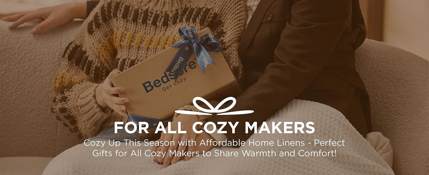 Cozy Bedsure Sherpa Fleece Blanket