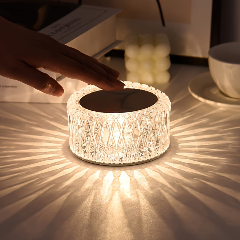 Touch-Controlled Rechargeable LED Table Lamp