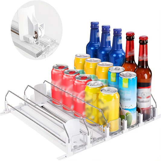 3/5 Sets, 410MM Automatic Push Soda Stacking Dispenser