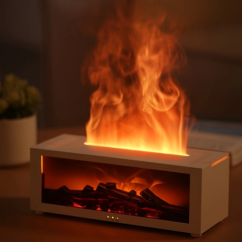 1pc, Electric Fireplace Humidifier